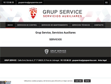 Tablet Screenshot of grupservice.com